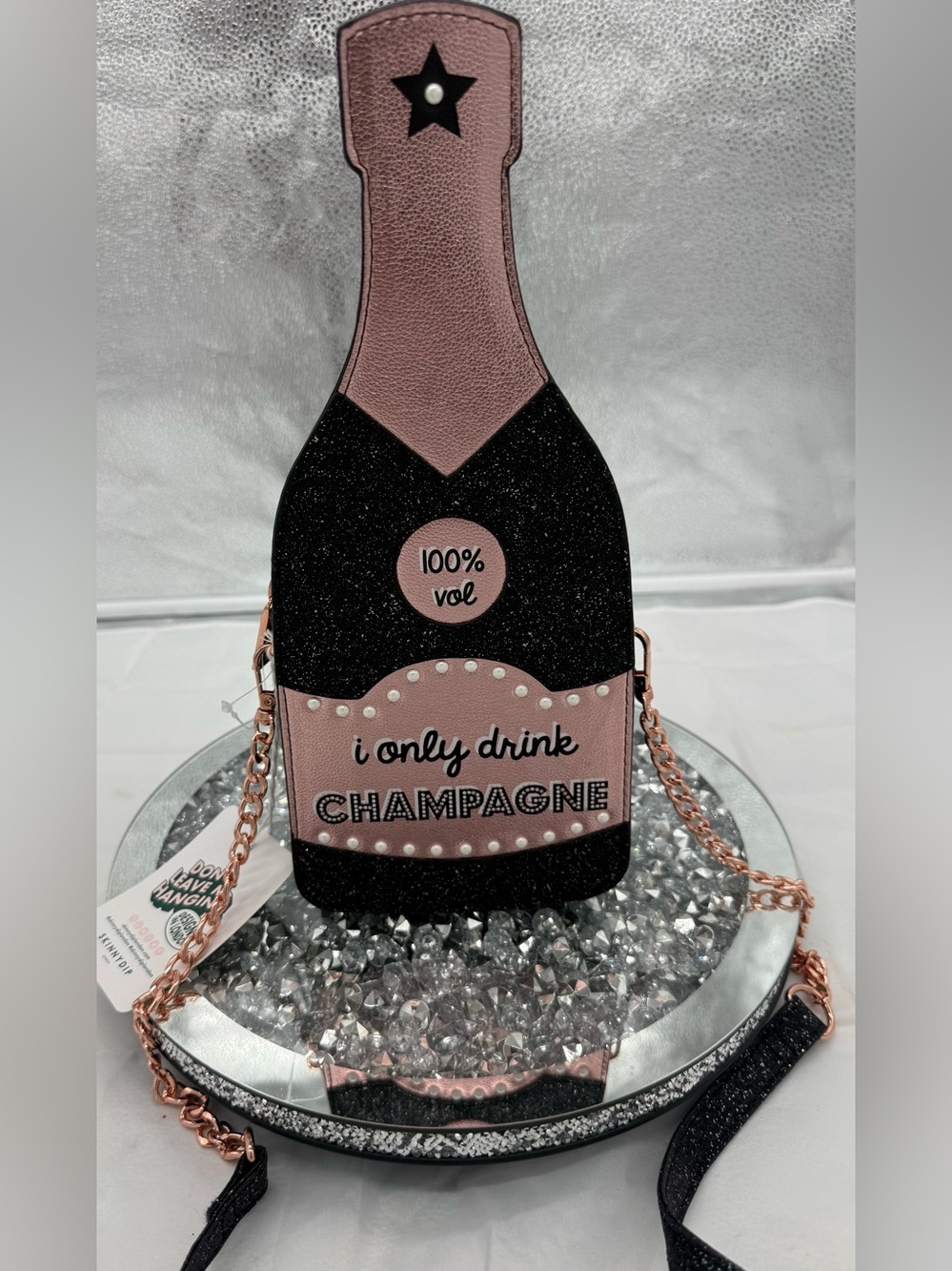 Champagne Bottle bag